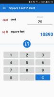 Square Feet to Cent ảnh chụp màn hình 2