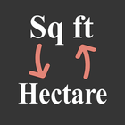 Square Feet to Hectare / sq ft to ha icono
