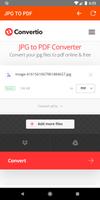 CONVERTIO JPG TO PDF স্ক্রিনশট 1