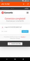 CONVERTIO JPG TO PDF ภาพหน้าจอ 2