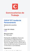 Convocatorias de Trabajo تصوير الشاشة 1