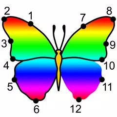 Dot to Dot - Connect the Dots Icon