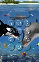 Dolphins lock screen. স্ক্রিনশট 1