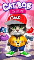Cat Dress Up Bob - Dress Up Jeux Affiche