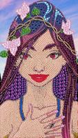 Diamond painting, coloring app الملصق