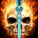 Skull lock screen. APK