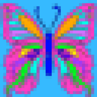 ikon Art Pixel Number Coloring
