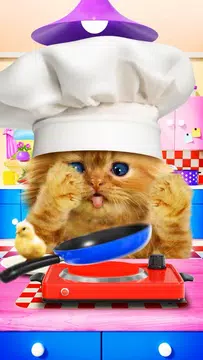 Screenshot 5 for Talking baby cat. Talking game