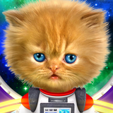Говоря котенка в космосе иконка