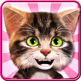 Talking cat Bob - cute talking baby cat ไอคอน