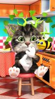 Talking cat Bob - cute talking baby cat স্ক্রিনশট 1