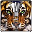 Tiger lock screen.