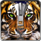 Tiger khóa màn hình. biểu tượng