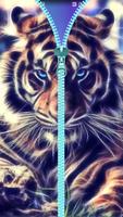 Tiger lock screen. پوسٹر