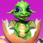 Dragon - animal virtuel icône