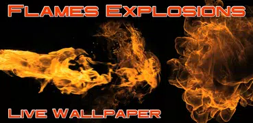 Flames explosion video wallpaper