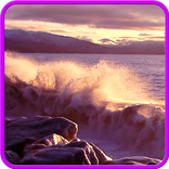 Закат и море