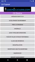 C# Tutorial Affiche