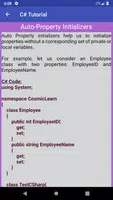 C# Tutorial capture d'écran 3