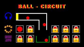 Red Ball Run - The circuit jou постер