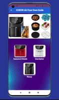 COSORI Air Fryer Oven Guide Affiche