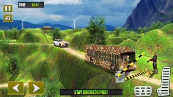 Army Coach Bus Simulator 3D screenshot 2