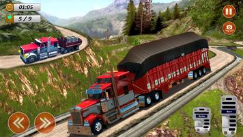 Offroad Cargo Truck Simulator ảnh chụp màn hình 3