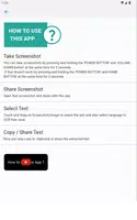 Copy Text On Screen screenshot 4