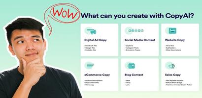 Copy AI Tool Writing Guide الملصق