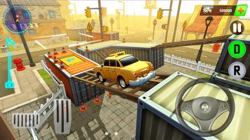 Real taxi driving game : Class اسکرین شاٹ 1