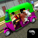 3D City Rickshaw Drive : توك ت APK