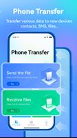 Data Transfer: Phone Clone Cartaz