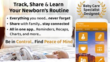 Baby & Breastfeeding Tracker Cartaz