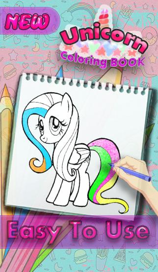 unicorn coloring book  animated game art for android  apk