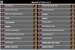 Terjemahan Mabadi'ul Fiqih Juz 3 تصوير الشاشة 2