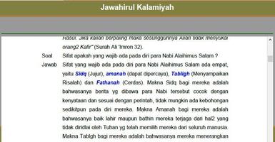 Terjemahan Jawahirul Kalamiyah capture d'écran 3
