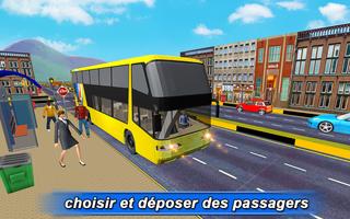 colline touristique autobus chauffeur 3d: nyc hors Affiche