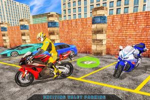 Hero Bike Parking Game 2019 screenshot 1