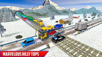 Railroad Crossing Indonesia 3D Poster
