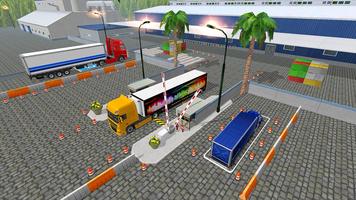 Heavy Big Gear Truck Parking s captura de pantalla 1