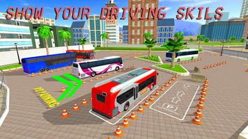 Tourist Bus Parking Simulator Bus Driving game poster