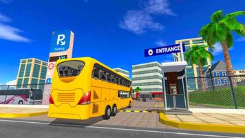 City Bus Parking Driving Simul poster