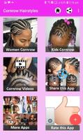 Cornrow Hairstyles Affiche