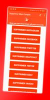 Supprimer mon compte Affiche