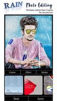 برنامه‌نما Rain Photo Frame & Rainy Effect Editor عکس از صفحه