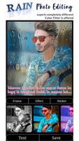 برنامه‌نما Rain Photo Frame & Rainy Effect Editor عکس از صفحه