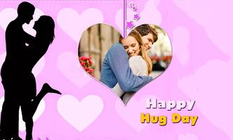 Hug Day Photo Frame capture d'écran 3
