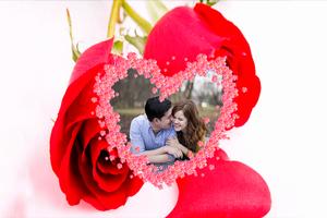 Rose Photo frame poster