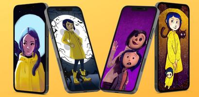 Coraline Wallpaper HD 4K الملصق
