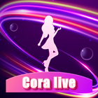 Cora live-icoon